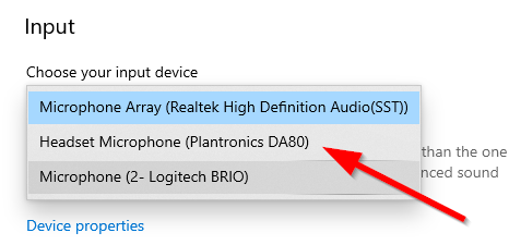 adjusting mic gain windows 10