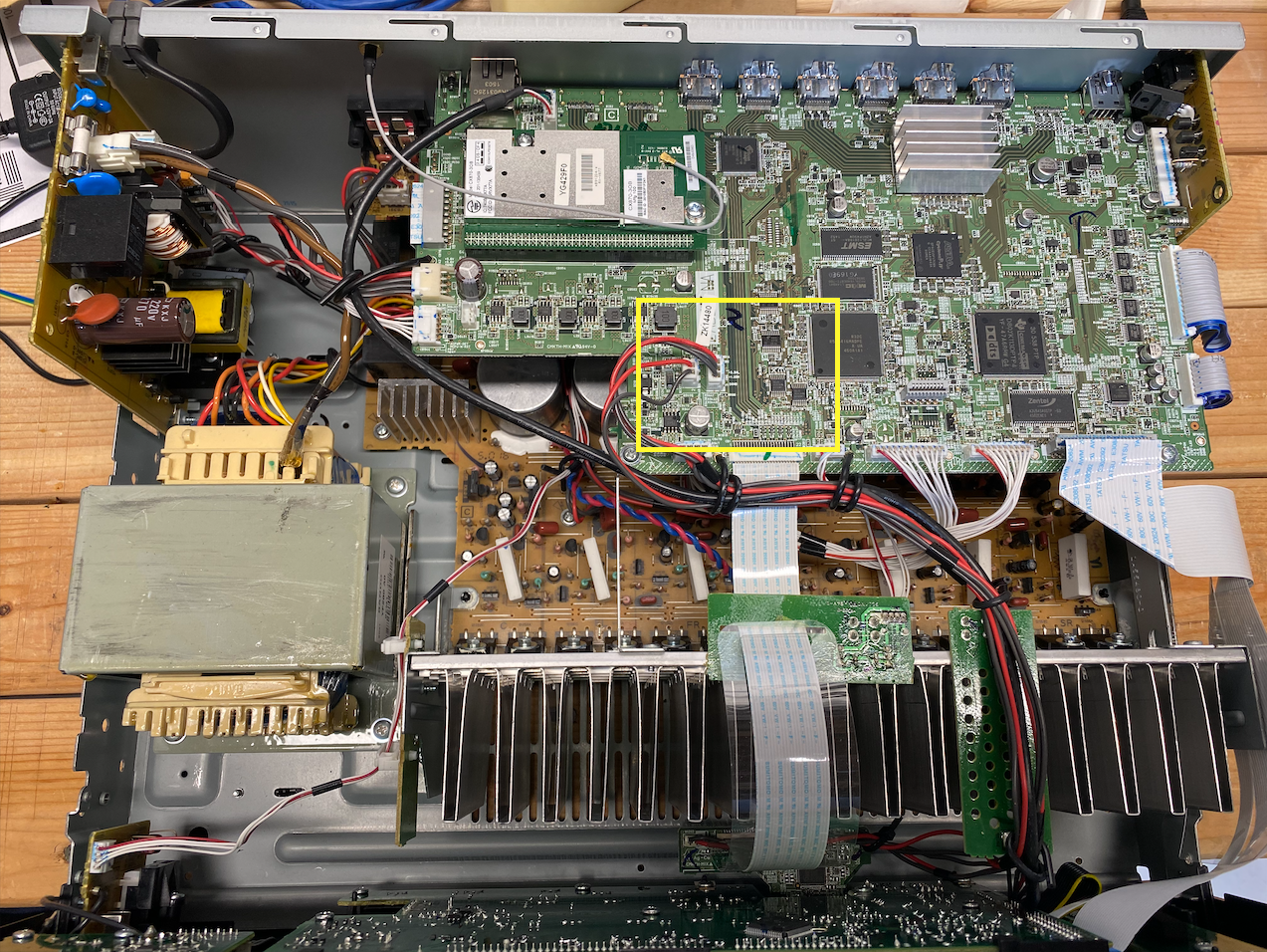Repair Yamaha Home Theater Reciever - Internal Error